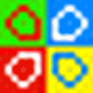 multi-colored blocks with arrows inside pointing to each other 